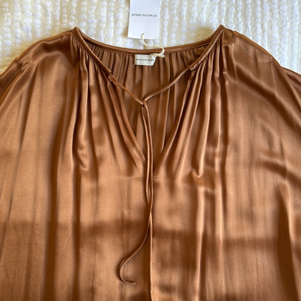 By Malene Birger NWT Lemona dress in bronze viscose size L / 44 - Picture 8 of 12